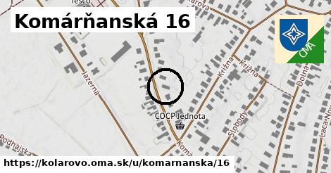 Komárňanská 16, Kolárovo