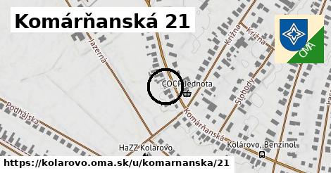 Komárňanská 21, Kolárovo