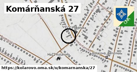 Komárňanská 27, Kolárovo