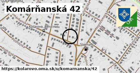 Komárňanská 42, Kolárovo