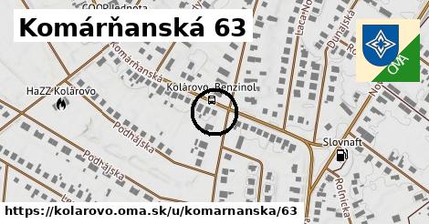 Komárňanská 63, Kolárovo