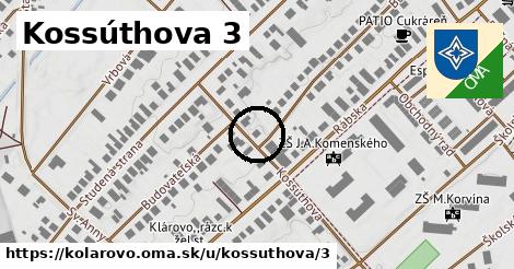 Kossúthova 3, Kolárovo