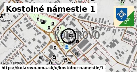 Kostolné námestie 1, Kolárovo