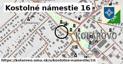 Kostolné námestie 16, Kolárovo