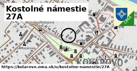 Kostolné námestie 27A, Kolárovo