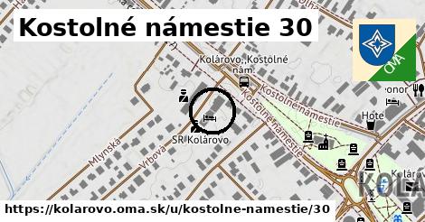 Kostolné námestie 30, Kolárovo