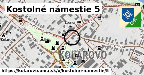 Kostolné námestie 5, Kolárovo