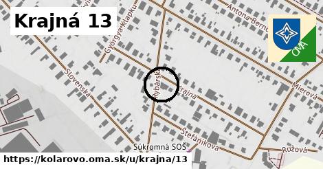 Krajná 13, Kolárovo