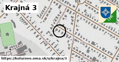 Krajná 3, Kolárovo
