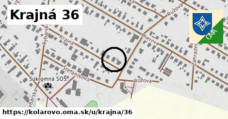 Krajná 36, Kolárovo