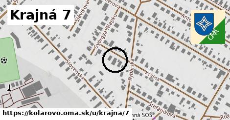 Krajná 7, Kolárovo