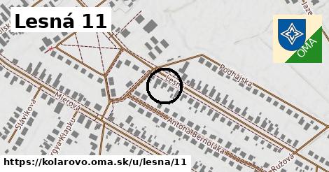 Lesná 11, Kolárovo