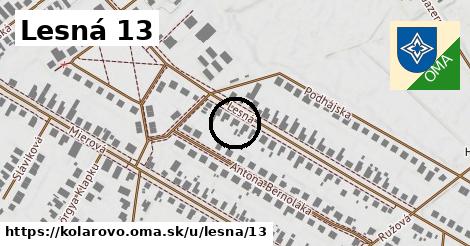 Lesná 13, Kolárovo