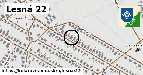 Lesná 22, Kolárovo