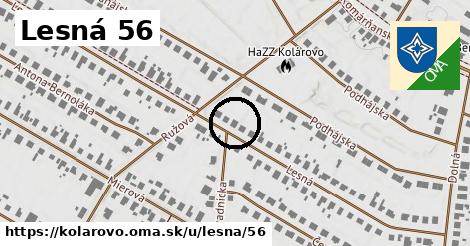 Lesná 56, Kolárovo