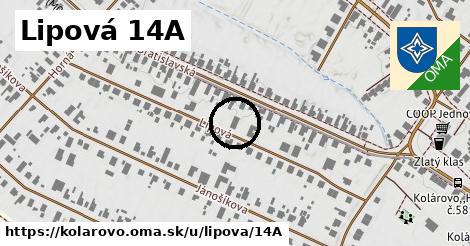 Lipová 14A, Kolárovo