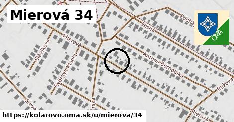 Mierová 34, Kolárovo