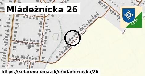 Mládežnícka 26, Kolárovo