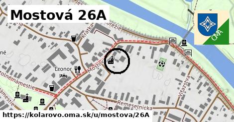 Mostová 26A, Kolárovo