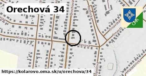 Orechová 34, Kolárovo