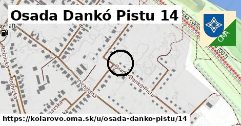 Osada Dankó Pistu 14, Kolárovo