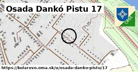 Osada Dankó Pistu 17, Kolárovo