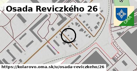 Osada Reviczkého 26, Kolárovo