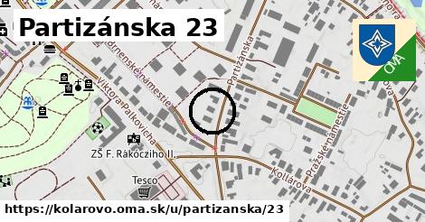 Partizánska 23, Kolárovo