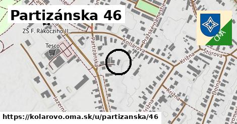 Partizánska 46, Kolárovo