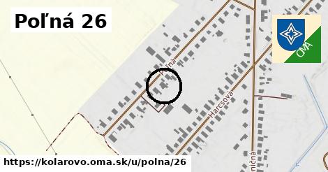 Poľná 26, Kolárovo