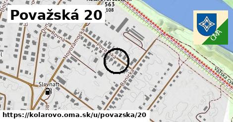 Považská 20, Kolárovo