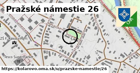 Pražské námestie 26, Kolárovo