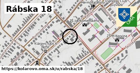 Rábska 18, Kolárovo