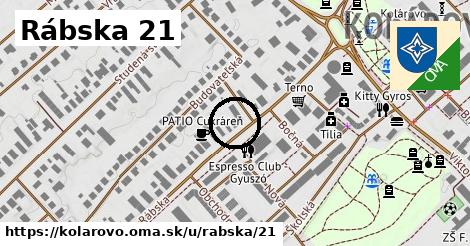 Rábska 21, Kolárovo