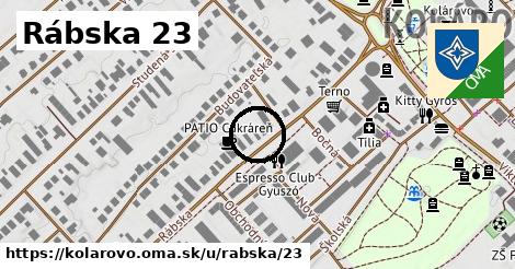 Rábska 23, Kolárovo