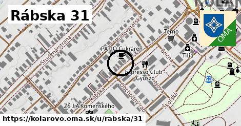 Rábska 31, Kolárovo