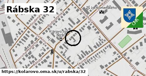 Rábska 32, Kolárovo