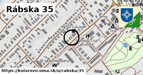 Rábska 35, Kolárovo