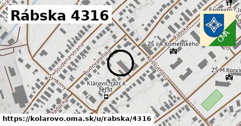 Rábska 4316, Kolárovo