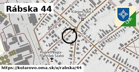 Rábska 44, Kolárovo