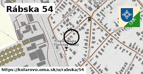 Rábska 54, Kolárovo