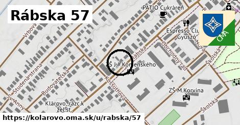 Rábska 57, Kolárovo