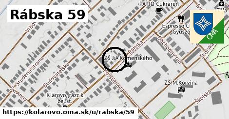 Rábska 59, Kolárovo