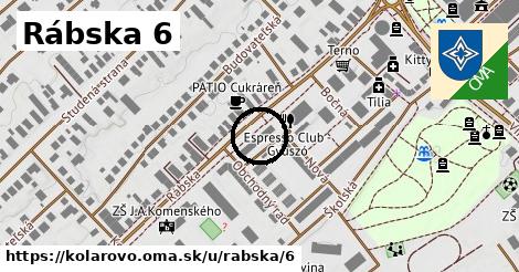 Rábska 6, Kolárovo