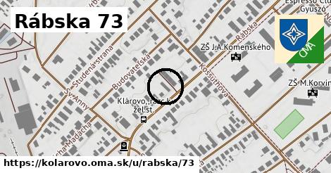 Rábska 73, Kolárovo