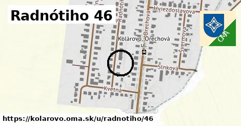 Radnótiho 46, Kolárovo