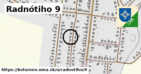 Radnótiho 9, Kolárovo
