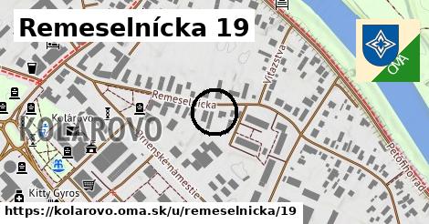 Remeselnícka 19, Kolárovo