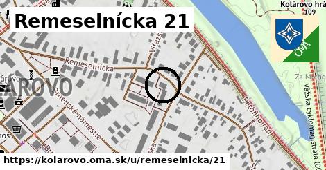 Remeselnícka 21, Kolárovo