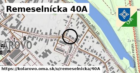 Remeselnícka 40A, Kolárovo